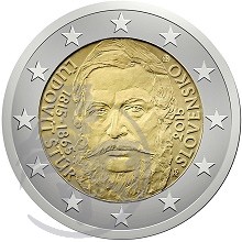 Eslováquia 2€ 200º aniversario do nascimento de Ludovit Stur